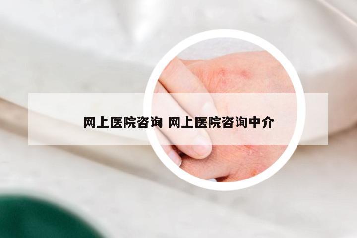 网上医院咨询 网上医院咨询中介